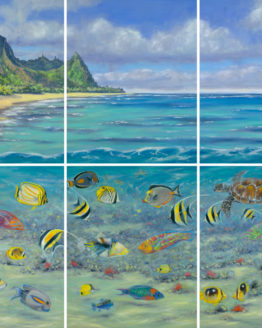 snorkeling-in-hawaii-giclee-art-print