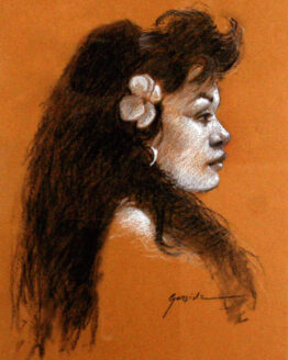 Portrait 1 (Original Charcoal Drawing)