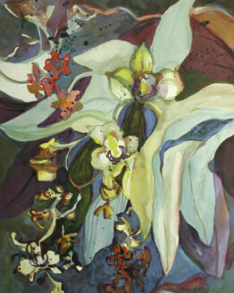 Falling-orchids-original-watercolor