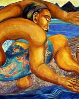 Ainahola Surfer (Giclee Print on Canvas)