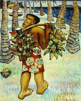 Banana Bunches (Giclee Print on Canvas)