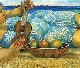 Lokelani (Giclee Print on Canvas)