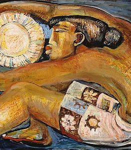 Maui Catches The Sun (Giclee Print on Canvas)