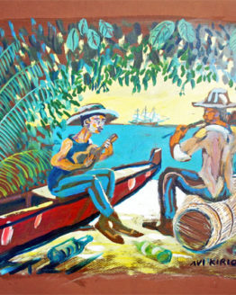 Pirate Music (Original Oil Painting)