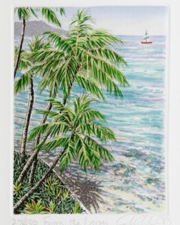 From the Lanai (Original Etching)