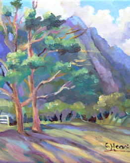 Hoomaluhia Lookout (Original Oil on Canvas)