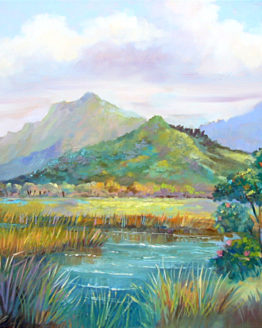 Kawainui Marsh (Original Oil on Canvas)