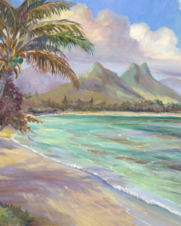 Waimanalo Shadows (Giclee on Canvas)