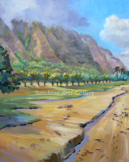 Chinaman Hat Park (Original Oil on Canvas)