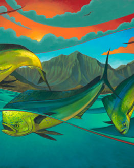 Mahi (Giclee on Canvas)