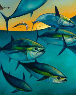 Ahi Run (Giclee on Canvas)