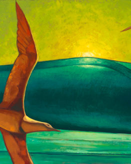 Shear Water Sunrise (Giclee on Canvas)