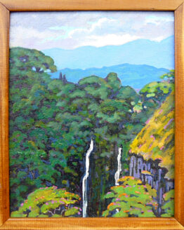 Opal Ka'a Falls (Original Oil on Canvas)