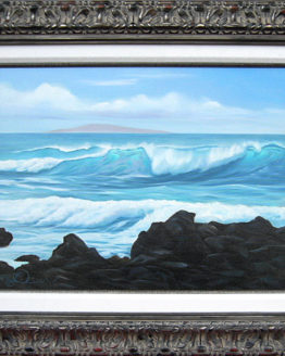 View of Molokai (Original Oil on Canvas)