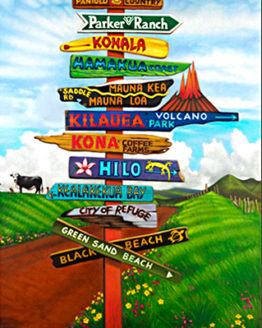 Big Island Signs (Print on Paper)