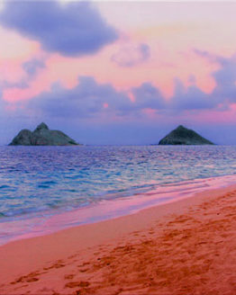 Lanikai Sunset (Giclee on Canvas)