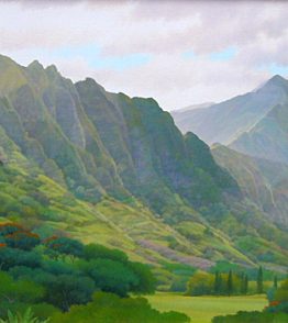 Koolau Reflections (Giclee Reproduction)