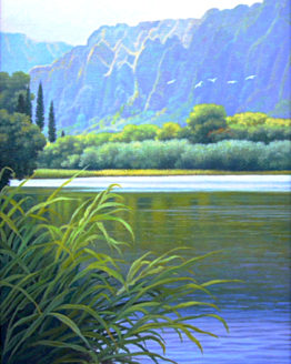 Ho'omaluhia Whisper (Giclee Reproduction)