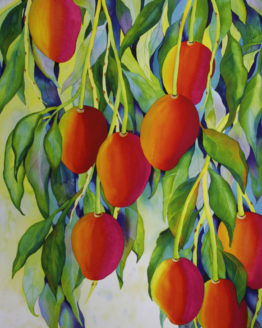 Mango Sunrise (Giclee on Watercolor Paper)