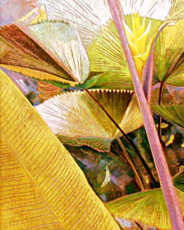 Rich Moment in the Shades of Gold (Giclee on Canvas)