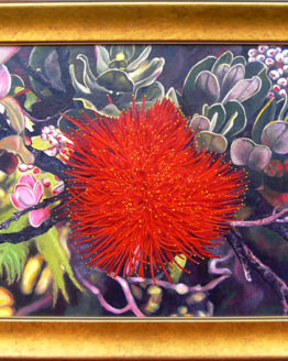 Ohia Lehua (Hand Enhanced Giclee on Canvas)