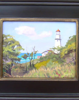 Diamond Head Lighthouse (Original Oil on Canvas)