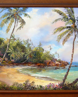 Life on an Island (Original Oil Painting)