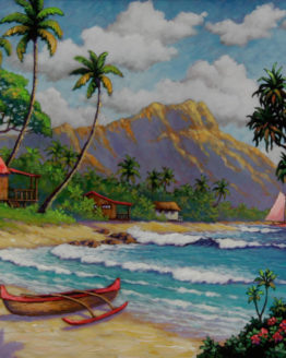 Diamond Head (Giclee)