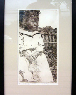 Kunia Girl (Original Etching)
