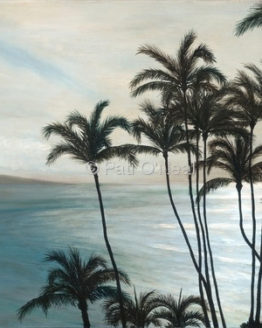 Napili Palms (Giclee on Canvas)