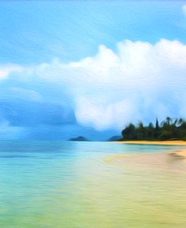 Ka O'hao Nahenehe (Giclee on Canvas)