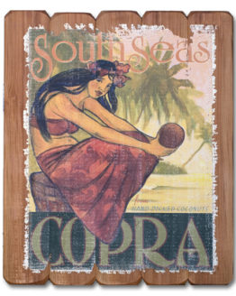 Copra (Giclee on Redwood)