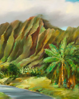 Green Velvet (Giclee on Canvas)