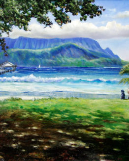 Island Repose (Original Oil on Canvas)