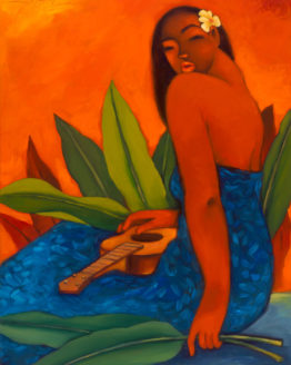 The Player (Giclee Print on Canvas)