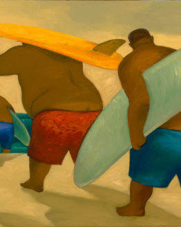 Let's Get Wet (Giclee Print on Canvas)