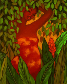 Hidden Away (Giclee Print on Canvas)