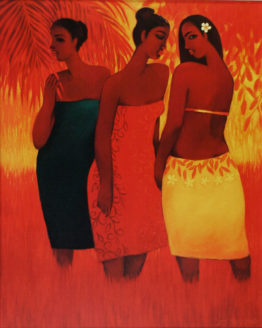 Golden Garden (Print on Paper)