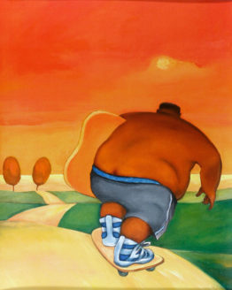 Skater Dude (Print on Paper)