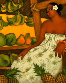 The Fruit Stand (Giclee Print on Canvas)