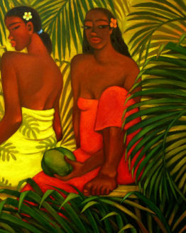Coco Sistahs (Giclee on Canvas)