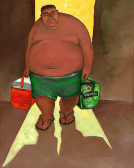 Dada's Home (Giclee Reproduction on Canvas)