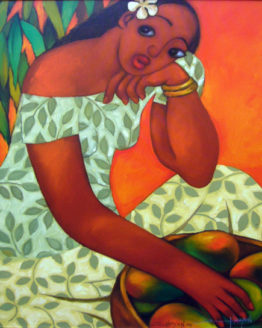 Mango Girl (Giclee Reproduction)