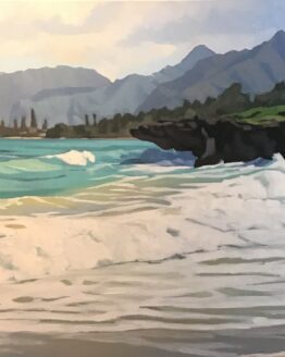 Afternoon-at-pounders-acrylic