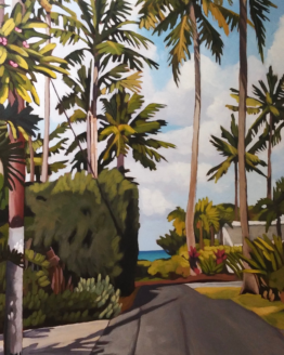 Walk through a garden