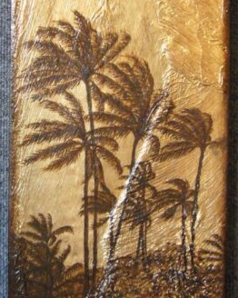 "Dancing Palms" coconut fiber